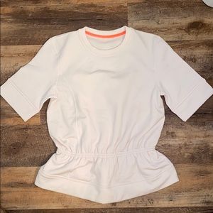 Lululemon cinched waist fleece pullover